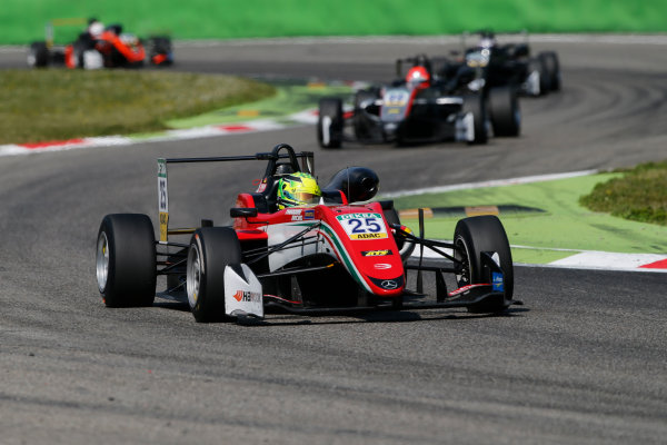 2017 FIA Formula 3 European Championship.
Round 2 - Monza, Italy.
Sunday 30 April 2017.
Mick Schumacher, Prema Powerteam, Dallara F317 - Mercedes-Benz
World Copyright: James Gasperotti/LAT Images
ref: Digital Image _JG14729