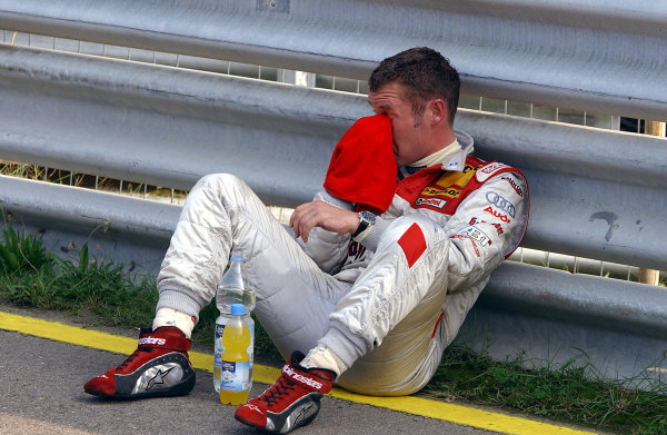 2004 DTM Championship
Zandvoort, Netherlands. 4th - 5th September.
Tom Kristensen (Abt Sportsline Audi A4) waits to hear news of Peter Dumbreck's condition after his huge accident. Portrait.
World Copyright: Andre Irlmeier/LAT Photographic
ref: Digital Image Only 2004 DTM Championship
Zandvoort, Netherlands. 4th - 5th September.
Tom Kristensen (Abt Sportsline Audi A4) waits to hear news of Peter Dumbreck's condition after his huge accident. Portrait.
World Copyright: Andre Irlmeier/LAT Photographic
ref: Digital Image Only