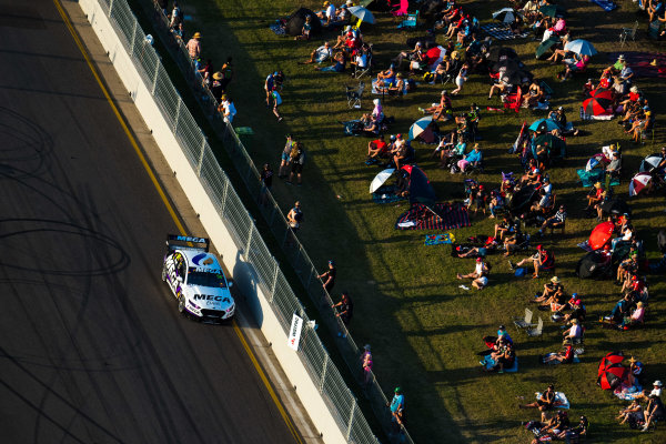 2017 Supercars Championship Round 7. 
Townsville 400, Reid Park, Townsville, Queensland, Australia.
Friday 7th July to Sunday 9th July 2017.
Jason Bright drives the #56 MEGA Racing Ford Falcon FG-X.
World Copyright: Daniel Kalisz/ LAT Images
Ref: Digital Image 090717_VASCR7_DKIMG_6249.NEF