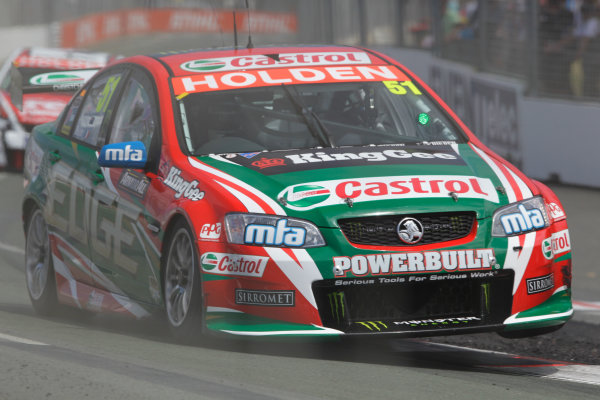 Gold Coast 600, Surfers Paradise, Queensland, Australia. 22nd - 24th October 2010.
Car 51,Castrol Racing,Commodore VE,Greg Murphy,Holden,PMM,Paul Morris Motorsport,Supercars,V8 Supercar,Yvann Muller,endurance,enduro.
World Copyright: Mark Horsburgh/LAT Photographic.
Ref: 51-PMM-EV11-10-21298.