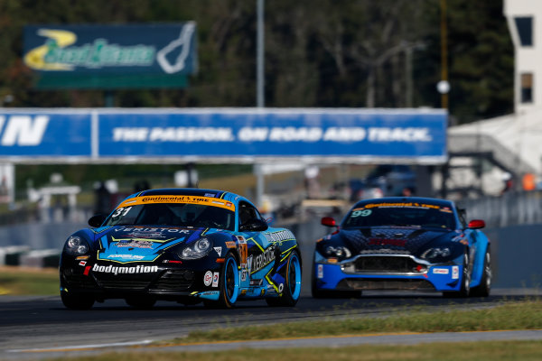 IMSA Continental Tire SportsCar Challenge
Fox Factory 120
Road Atlanta, Braselton GA
Thursday 5 October 2017
31, Porsche, Porsche Cayman, ST, Drake Kemper, Devin Jones
World Copyright: Jake Galstad
LAT Images