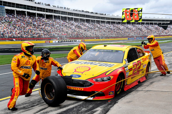 Monster Energy NASCAR Cup Series
Bank of America 500
Charlotte Motor Speedway, Concord, NC
Sunday 8 October 2017
Joey Logano, Team Penske, Shell Pennzoil Ford Fusion
World Copyright: Rusty Jarrett
LAT Images