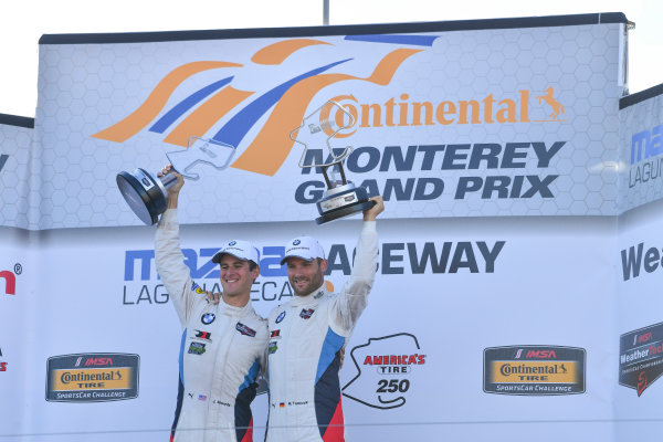 IMSA WeatherTech SportsCar Championship
AMERICA'S TIRE 250
Mazda Raceway Laguna Seca
Monterey, CA USA
Sunday 24 September 2017
24, BMW, BMW M6, GTLM, John Edwards, Martin Tomczyk
World Copyright: Richard Dole
LAT Images
ref: Digital Image RD_LS_17_302